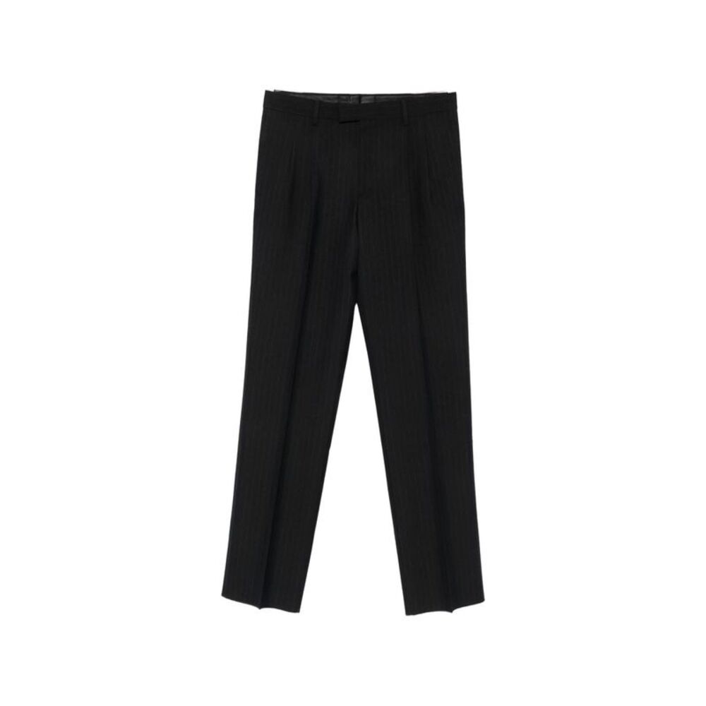 Lardini Black Trousers - Tailored Trousers Men